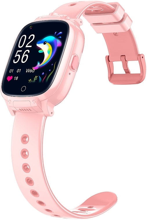 Смарт-часы для детей, розовые - Garett Smartwatch Kids Twin 4G — фото N5