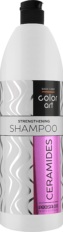 Укрепляющий шампунь для волос с керамидами - Prosalon Basic Care Color Art Strengthening Shampoo Ceramides