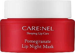 Ночная маска для губ "Гранат" - Carenel Pomegrant Lip Night Mask — фото N1