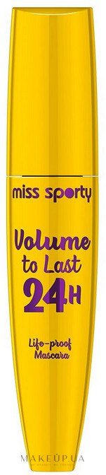 Miss Sporty Volume To Last 24h - Miss Sporty Volume To Last 24h — фото 100 - Lasting Black