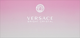 Versace Bright Crystal - Набор (edt 5 + sh/g 25 + b/l 25) — фото N1