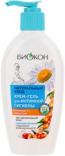 Парфумерія, косметика УЦЕНКА Крем-гель для інтимної гігієни "Ромашка + Обліпиха" - Биокон Натуральний догляд *