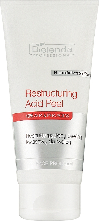 Реструктурувальний кислотний пілінг для обличчя - Bielenda Professional Restructuring Acid Peel — фото N1