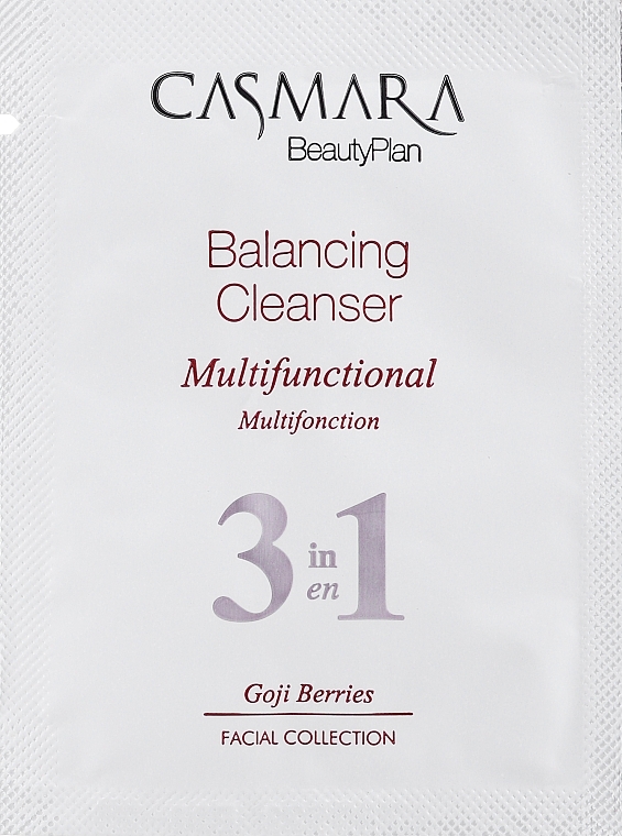 Мультифункціональний балансувальний гель для очищення шкіри - Casmara Balancing Cleanser Multifunctional 3in1 — фото N1