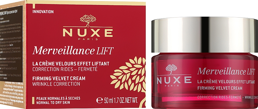 Зміцнювальний оксамитовий крем для обличчя - Nuxe Merveillance Lift Firming Velvet Cream — фото N2