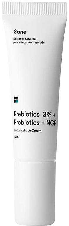 Крем для лица с пробиотиками - Sane Restoring Face Cream