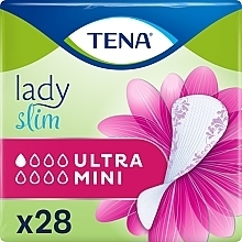 Урологічні прокладки TENA Lady Ultra Mini, 28 шт. - TENA — фото N1