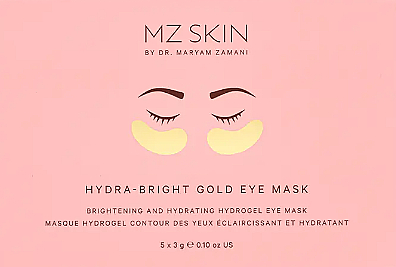 Золота маска для шкіри навколо очей - MZ Skin Hydra-Bright Gold Eye Mask — фото N1