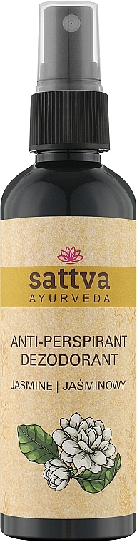 Натуральный дезодорант на водной основе - Sattva Jasmine Anti-Perspirant — фото N1