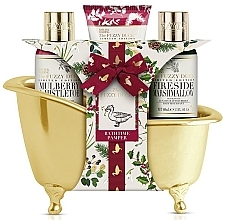 Набор - Baylis & Harding The Fuzzy Duck Winter Kingdom (sh/cr/100ml + b/foam/100ml + h/cr/30ml + acc) — фото N1