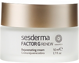 УЦІНКА  Антивіковий крем для обличчя - SesDerma Factor G Anti-Aging Regenerating Facial Cream * — фото N2