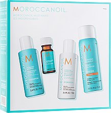 Духи, Парфюмерия, косметика Набор - MoroccanOil Must-Haves Kit (shm/70ml + cond/70ml + hair/oil/10ml + spray/75ml)