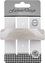 Парфумерія, косметика Заколка-автомат для волосся "Fashion Design", сіра, 28496 - Top Choice Fashion Design HQ Line