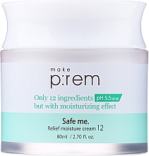 Крем для чутливої шкіри - Make P rem Safe Me Relief Moisture Cream — фото N1