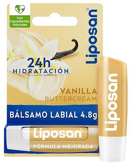 Бальзам для губ "Ваниль" - Liposan Vanilla Buttercream Lip Balm — фото N2