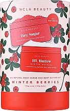 Набор - NCLA Beauty Winter Berries (b/butter/100ml + b/scr/100ml) — фото N1