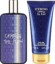 Iceberg Change The Flow - Набор (edt/100ml + sh/gel/100ml) — фото N2