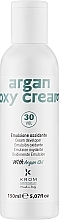 Окислительная эмульсия - Krom Argan Oxy Cream 30 Vol — фото N1