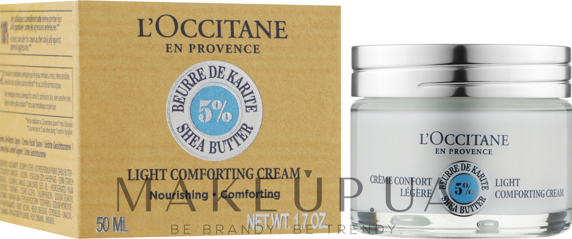 Легкий крем для обличчя - L'occitane Light Face Cream — фото 50ml