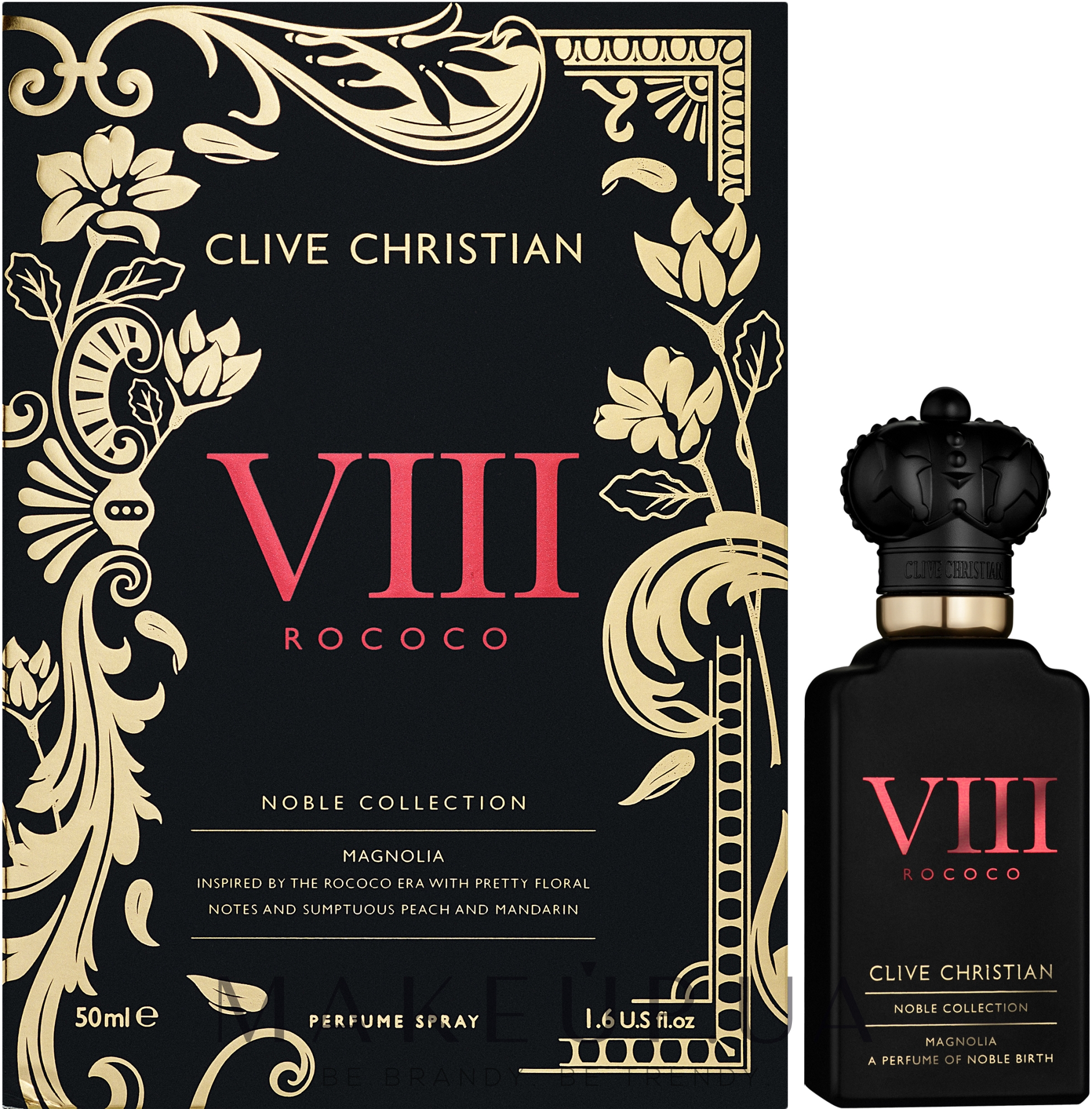 Clive Christian Noble VIII Rococo Magnolia - Парфуми — фото 50ml