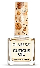 Парфумерія, косметика Олія для кутикули "Ванільний мафін" - Claresa Cuticle Oil Vanilla Muffin