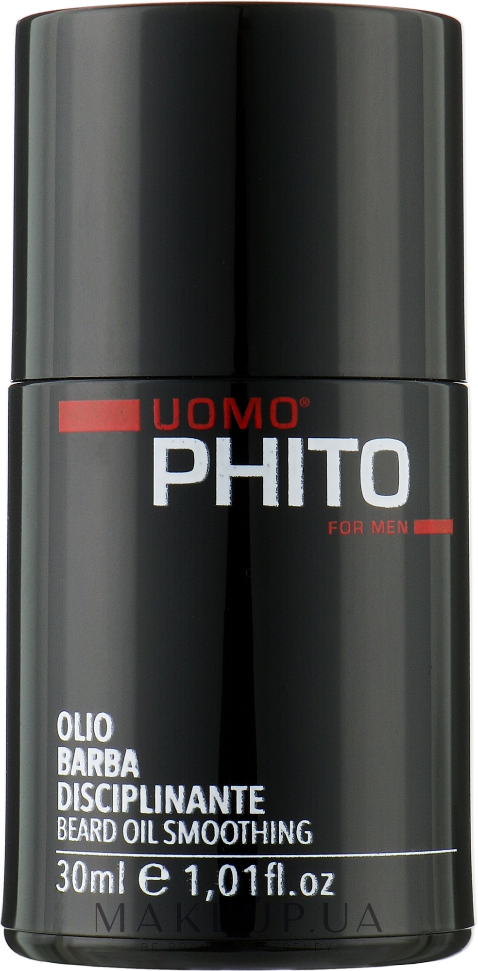 Пом'якшувальна та живильна олія для бороди - Phito Uomo Beard Oil Smoothing — фото 30ml