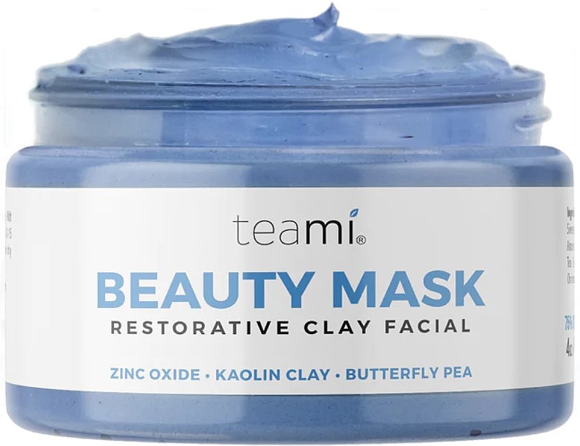 Восстанавливающая глиняная маска для лица - Teami Beauty Mask Restorative Clay Facial — фото N2