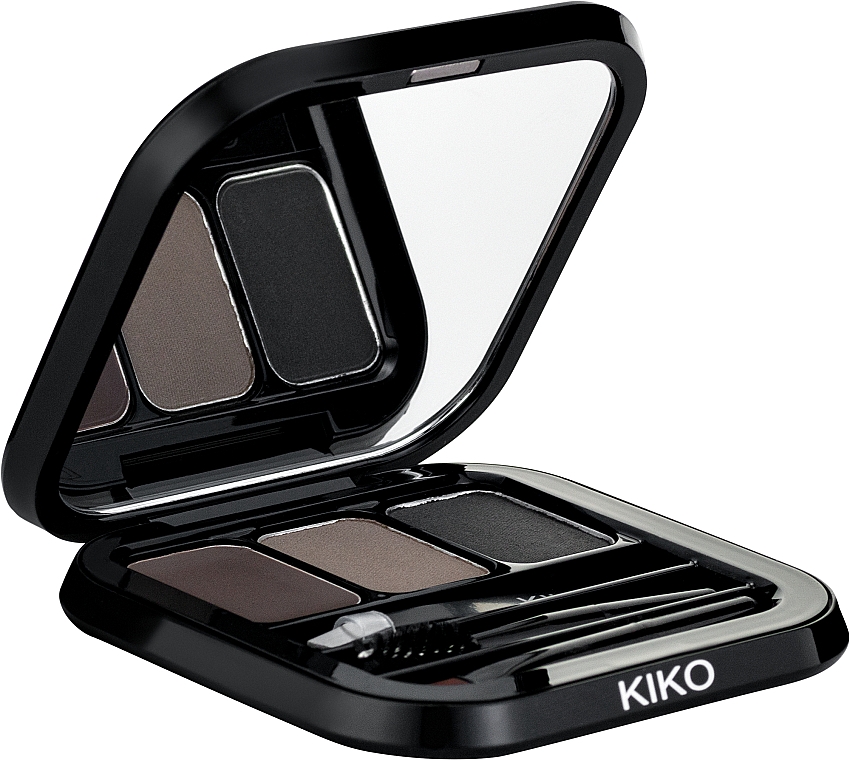 Палитра теней для бровей - Kiko Milano Eyebrow Expert Palette — фото N3