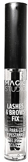 Гель для бровей и ресниц - Magic Studio Lashes & Brows Fix Gel — фото N1