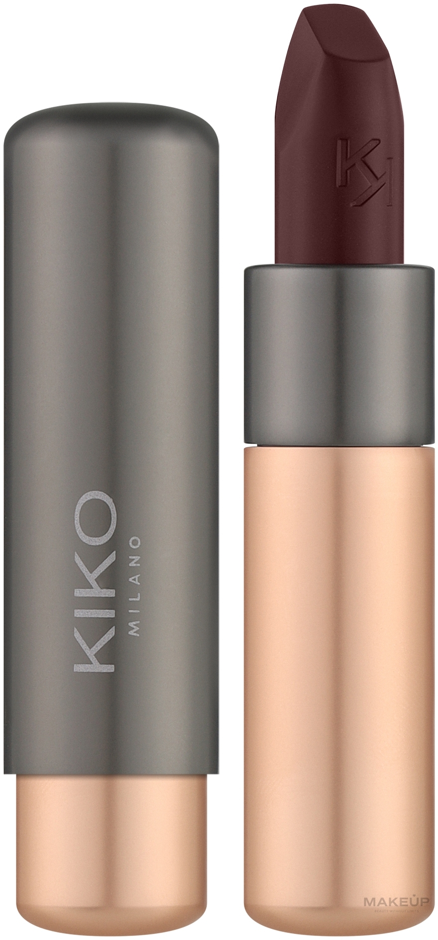 Матова помада для губ - Kiko Milano Velvet Passion Matte Lipstick — фото 318 - Burgundy