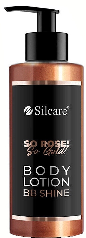 Лосьон для тела - Silcare So Rose! So Gold! BB Shine Body Lotion — фото N1