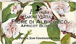 Парфумерія, косметика Мило натуральне "Абрикосовий цвіт" - Florinda Sapone Vegetale Apricot Blossom