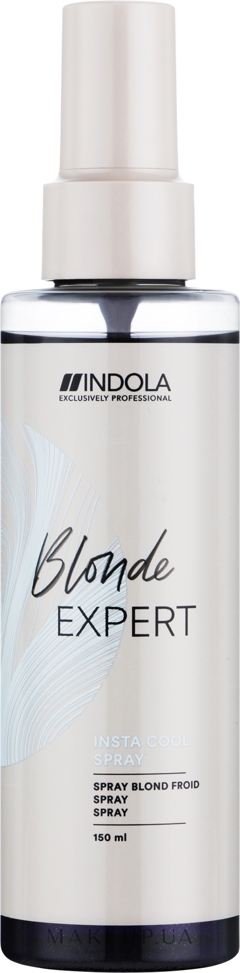 Легкий спрей-кондиціонер для світлого волосся - Indola Blonde Expert Insta Cool Spray — фото 150ml