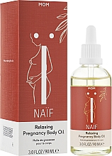 Олія для тіла під час вагітності - Naif Relaxing Pregnancy Body Oil — фото N2