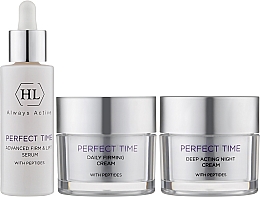 Набір - Holy Land Cosmetics Perfect Time Kit (ser/30ml + cr/50ml + cr/50ml) — фото N2