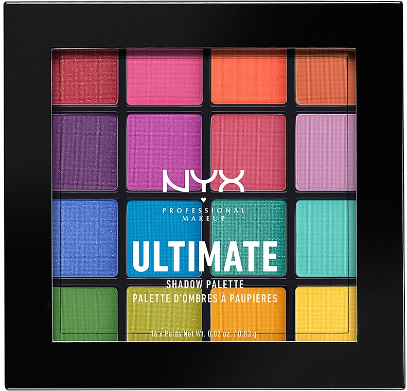 Палетка тіней - NYX Professional Makeup Ultimate Shadow Palette — фото N5