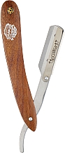 Небезпечна бритва, 04984 - Eurostil Wooden Shaving Razor Captain Cook — фото N1
