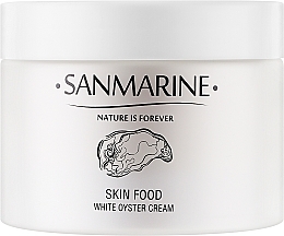 Дневной крем с экстрактом устрицы для лица - Sanmarine Skin Food White Oyster Cream — фото N1