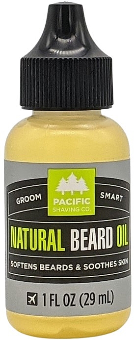 Олія для бороди - Pacific Shaving Company Groom Smart Natural Beard Oil — фото N1