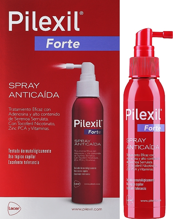 Спрей против выпадения волос - Lacer Pilexil Forte Anti-Hair Loss Spray — фото N2