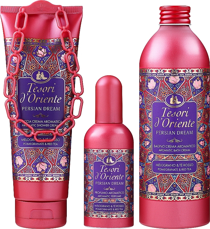 Tesori d`Oriente Persian Dream - Набір (edp/100ml + sh/gel/250ml + sh/cr/500ml) — фото N2