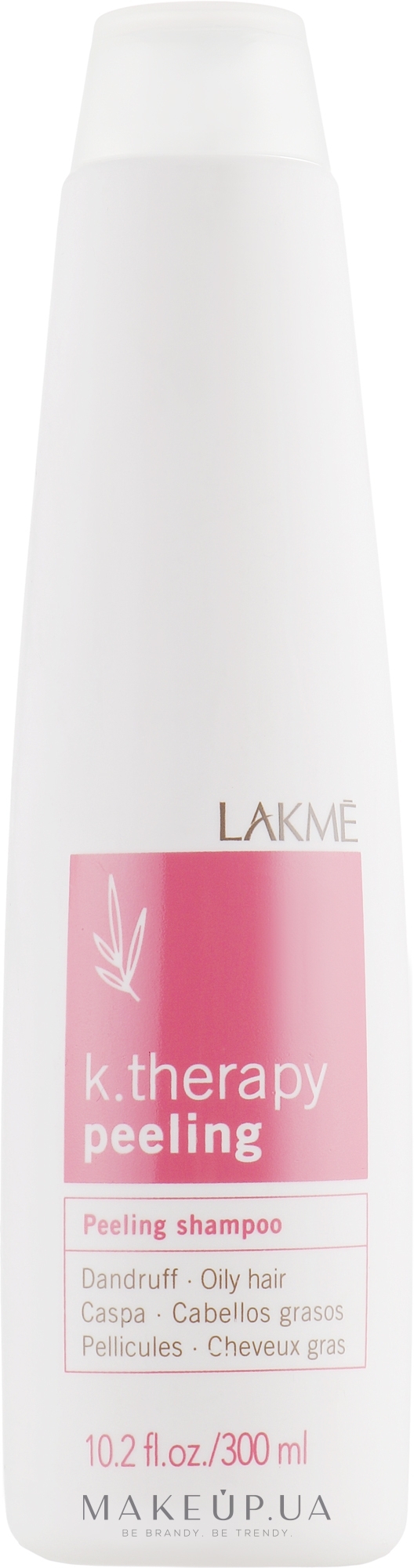 Шампунь против перхоти для жирных волос - Lakme K.Therapy Peeling Shampoo Oily Hair — фото 300ml