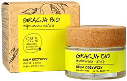 Крем для обличчя живильний з екстрактом вівса - Gracja Bio Nourishing Face Cream — фото N1