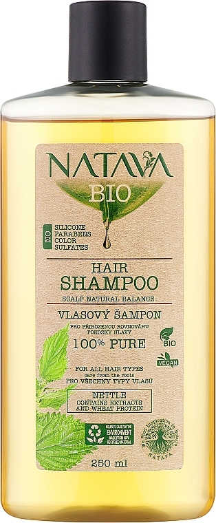 Шампунь для волосся "Кропива" - Natava — фото N1