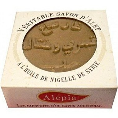 Традиційне алепське мило з олією чорного кмину - Alepia Soap — фото N1