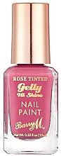 Духи, Парфюмерия, косметика Лак для ногтей - Barry M Gelly Hi Shine Rose Tinted Nail Paint