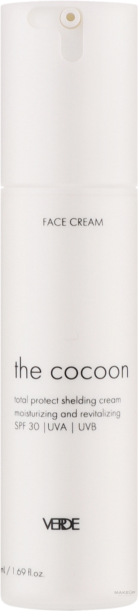 Крем для лица - Verde The Cocoon SPF 30 Face Cream — фото 50ml