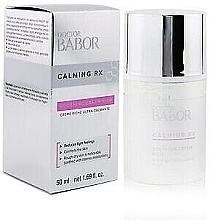 Увлажняющий крем для очень сухой и чувствительной кожи - Babor Doctor Babor Calming Rx Soothing Cream Rich — фото N2