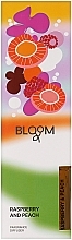 Духи, Парфюмерия, косметика Aroma Bloom Reed Diffuser Rosbery And Peach - Аромадиффузор