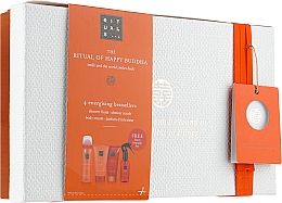 Парфумерія, косметика Набір - Rituals The Ritual Of Happy Buddha (sh/gel/50ml + b/cr/70ml + spray/50ml + scr/70ml)